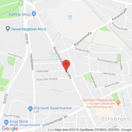 Kartenansicht Sprint