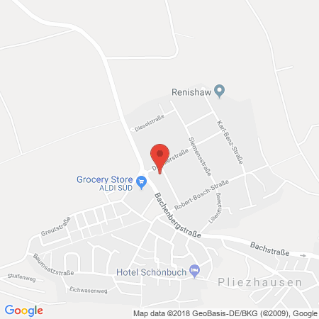 Kartenansicht freie Tankstelle