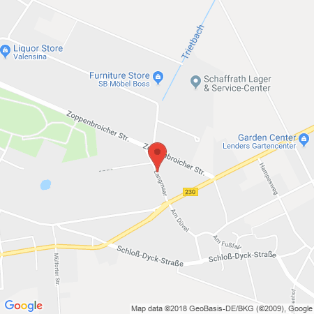 Kartenansicht HAWA Flüssiggas GmbH