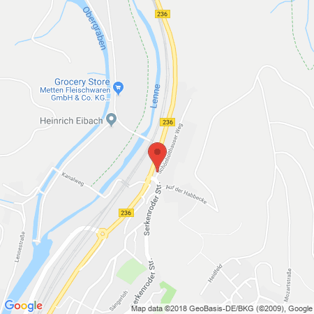 Kartenansicht Brachthäuser