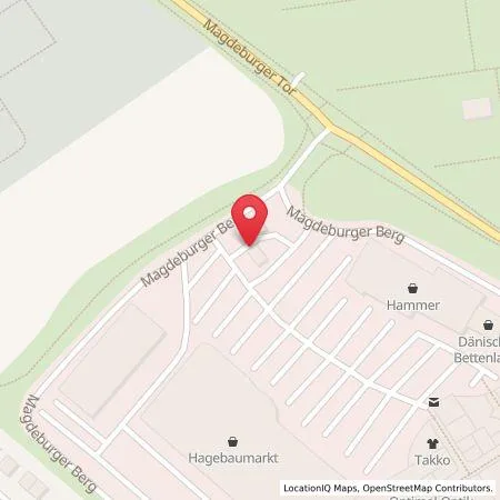 Karte Supermarkt-Tankstelle