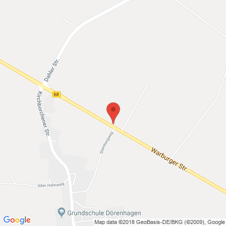 Kartenansicht Freie Tankstelle Bergen GbR