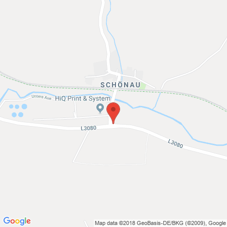 Kartenansicht Sprint Tankstelle Kaffee