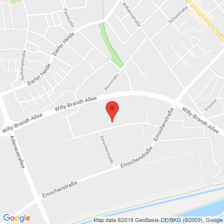 Kartenansicht Supermarkt-Tankstelle