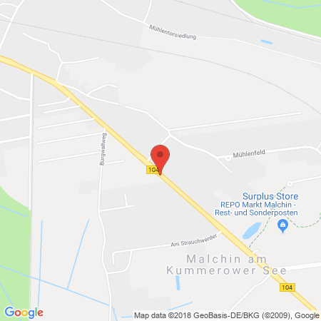 Kartenansicht LAT Tankstellen- u. Vermietungs GmbH