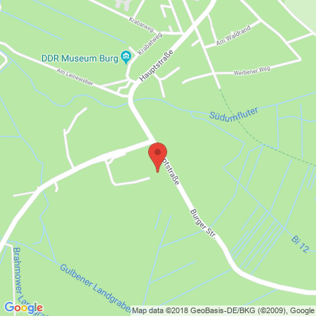 Kartenansicht Freie Tankstelle