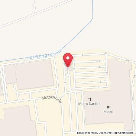Karte Supermarkt-Tankstelle