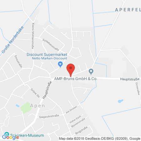 Kartenansicht AVIA Tankstelle Tietjen GmbH & Co. KG