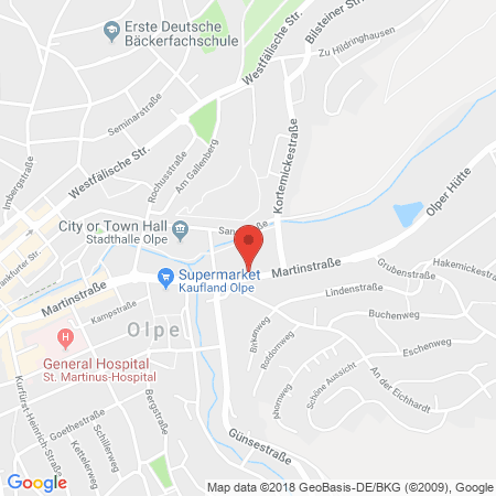 Kartenansicht Tankcenter