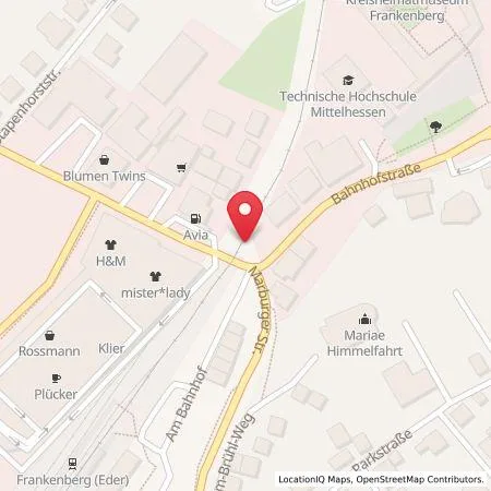 Karte AVIA XPress