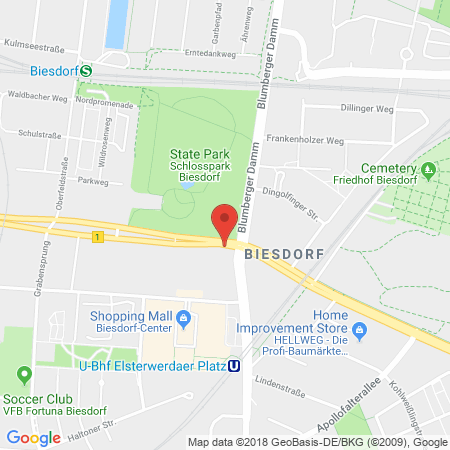 Kartenansicht Autogastankstelle Grit Jarling