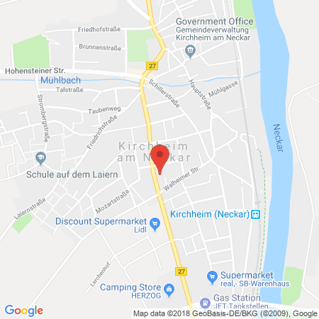 Kartenansicht BFT KfZ-Technik-Suren