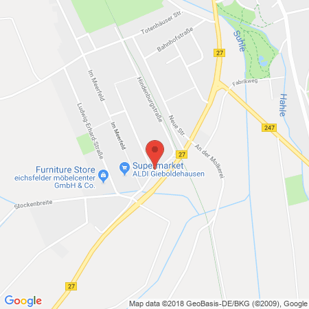 Kartenansicht Autohaus Abicht