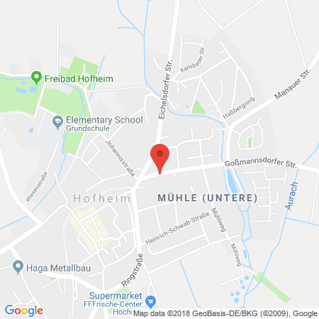 Kartenansicht Shell