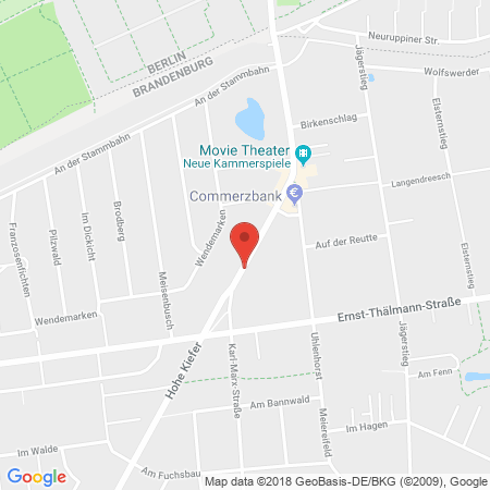 Kartenansicht Elan Tankstelle