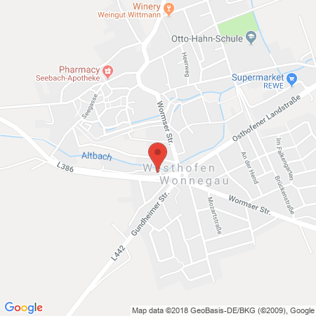 Kartenansicht Raiffeisen