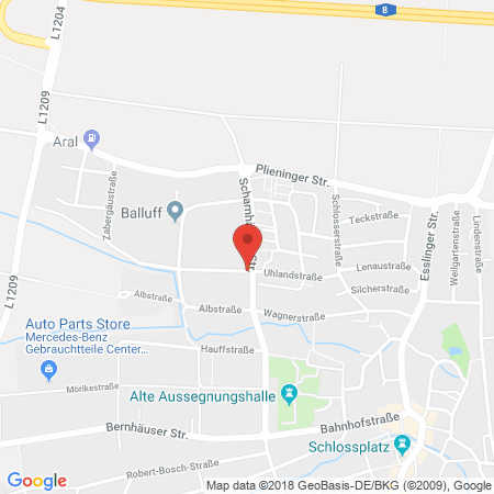 Kartenansicht Fildertankstelle Harald Schmidt