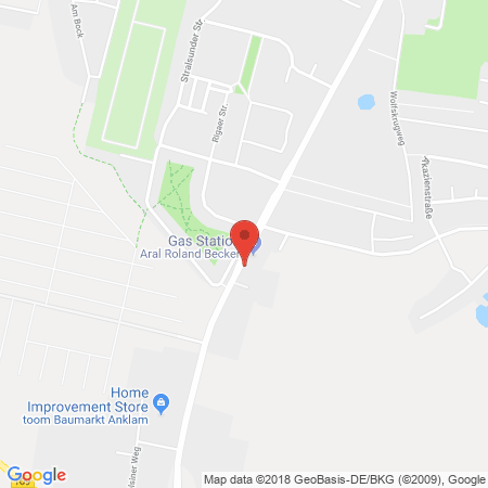 Kartenansicht ARAL