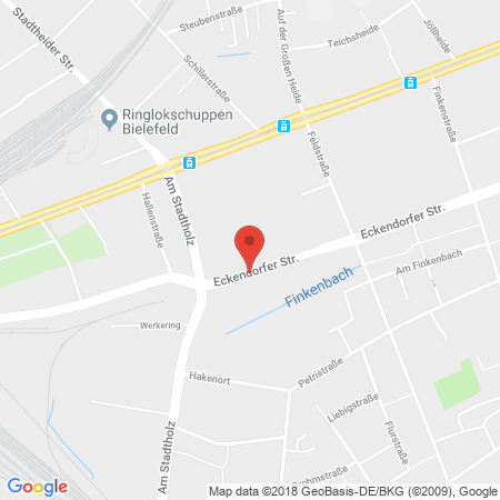 Kartenansicht Westfalen-Tankstelle