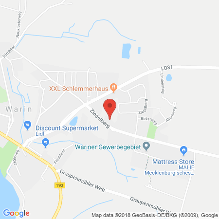 Kartenansicht Freie Tankstelle Prehn