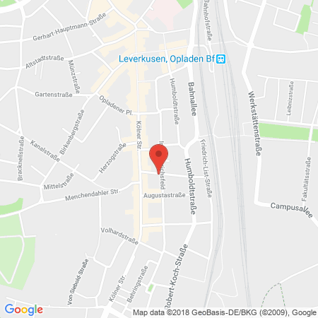 Kartenansicht Unitol Tankstelle Heinrich Weinkoth