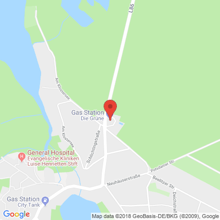 Kartenansicht Die Grüne