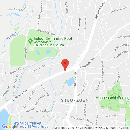 Kartenansicht Jet-Tankstelle Haeberlen GmbH