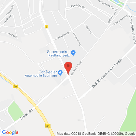 Kartenansicht Supermarkt