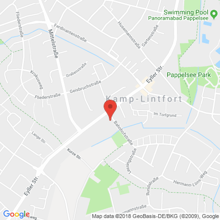 Kartenansicht freie Tankstelle