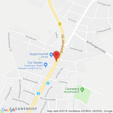 Kartenansicht ELGO GmbH