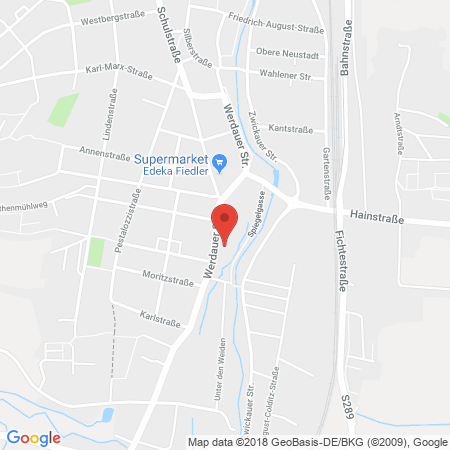 Kartenansicht Tankcenter