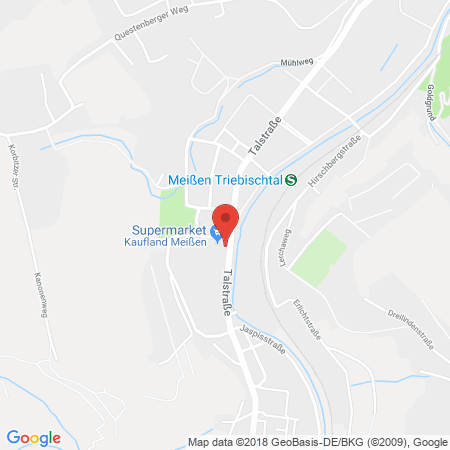 Kartenansicht Supermarkt