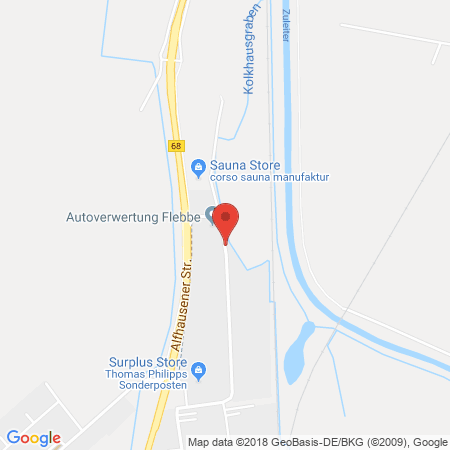 Kartenansicht Thomas Lex GmbH Freie Tankstelle