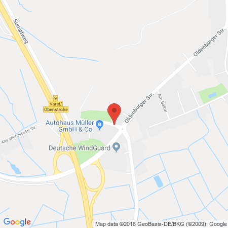 Kartenansicht Autohaus Müller GmbH H. Glowatzki