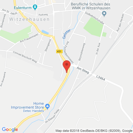 Kartenansicht Tankstelle