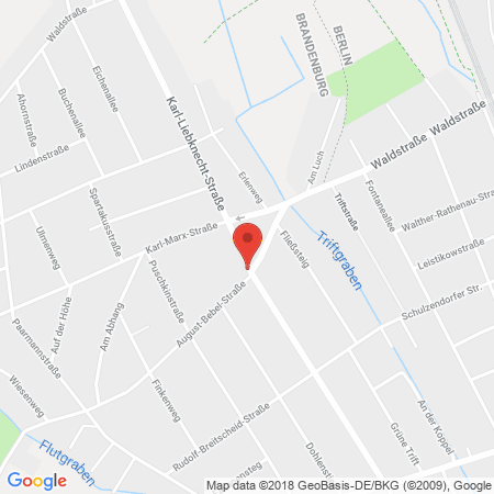 Kartenansicht Autogas Schulzendorf