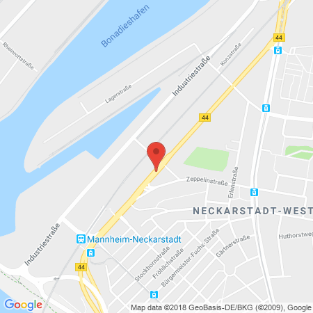 Kartenansicht ARAL