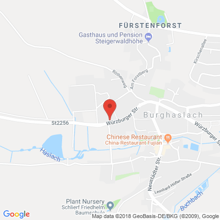 Kartenansicht Autohaus Eyßelein