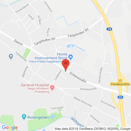 Kartenansicht Tankcenter