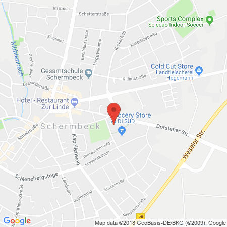 Kartenansicht Freie Tankstelle