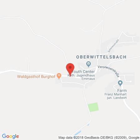 Kartenansicht Tankstelle Zieglmeier