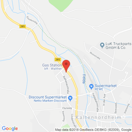 Kartenansicht bft - Walther