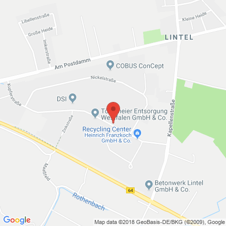 Kartenansicht Lamberjohann GmbH & Co. KG Tankstelle