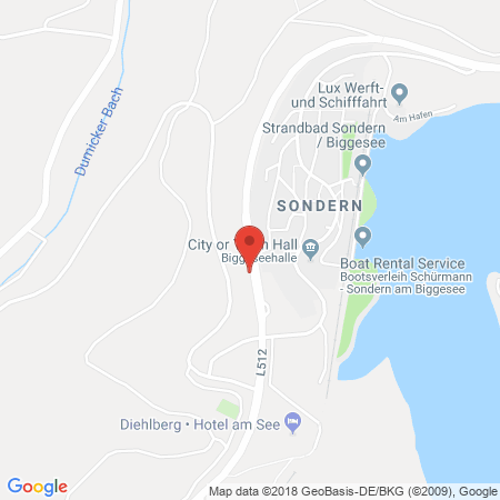 Kartenansicht Tankstelle