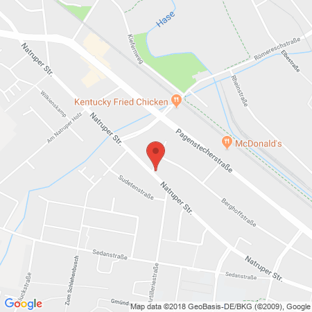 Kartenansicht Westfalen