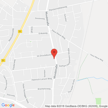 Kartenansicht Westfalen