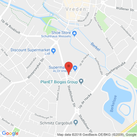 Kartenansicht Westfalen