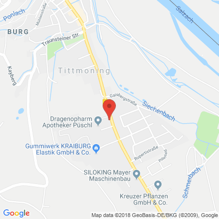 Kartenansicht Hubert Zellbeck Autogastankstelle