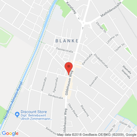 Kartenansicht Heinrich Albers OHG