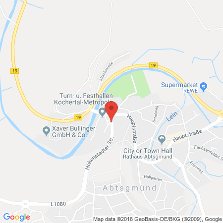 Kartenansicht AVIA Service-Station Autohaus Vogt GmbH